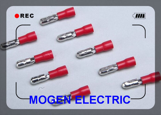 China Manufacturer MPD Terminal Insulated Bullet Electrical Quick Disconnect &amp; Receptacle Disconnects red supplier
