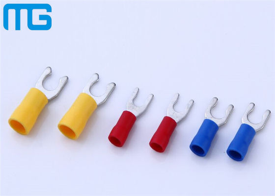 China LSV Insulated Wire Terminals Locking Type Double Crimp Spade Terminals connector supplier