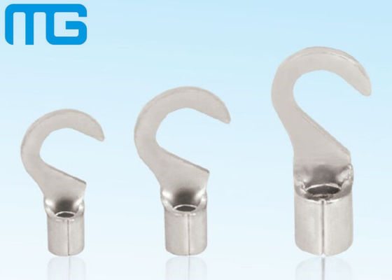 China T26 HNB Non Insulated Terminals Hook Naked Copper Terminals ROHS Approved supplier
