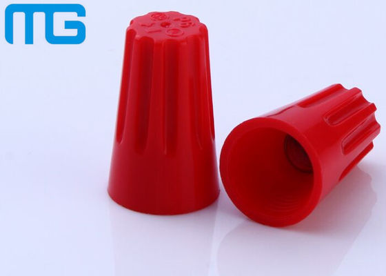 China PVC Plating Zn Naked Insulated Wire Connectors SP6 Red Screw On Wire Connectors supplier