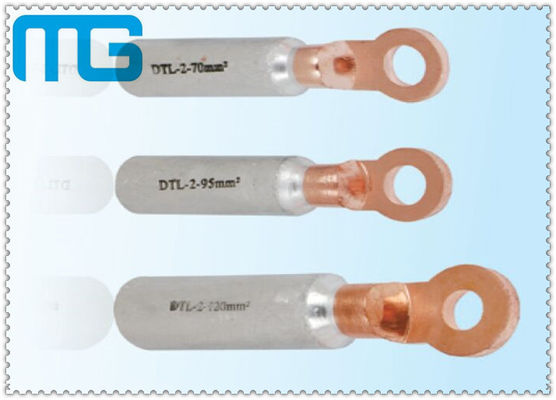 China Copper Aluminium Connecting Terminal (DTL-2 Type) DTL-2-120 hole diameter 13mm Copper Cable Lugs supplier
