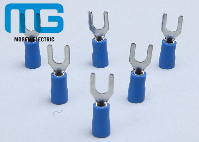 SV 1.254 blue insulator copper Insulated Wire Terminals spade female