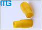 yellow /blue cable Wire End Caps Copper Insulated terminal Crimping  connectors with CE approval  PVC material supplier