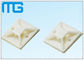 white nylon  cable zip ties mounts ,wall holder mount for wire fixing Cable Accessories supplier