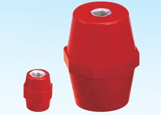 China TSM-20-70  red busbar support Insulator terminals with SMC material , 7mm screw supplier