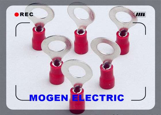 China RV Good Quality Copper Ring Cord End Insulated Wire TerminalsConnector Easy Entry red supplier