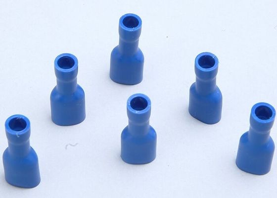 China PVC Blue Electrical Quick Disconnect Brass Female Insulated Disconnects supplier