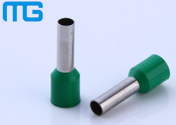 China Green Insulated Wire Terminals E2510 Twin Cord End Terminal CE Approved supplier