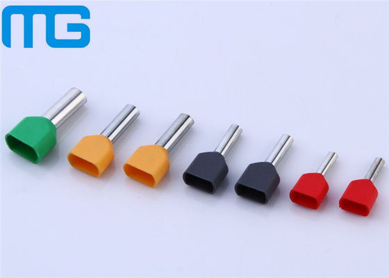 China TE Series Twin Cord End Insulated Wire Terminals supplier