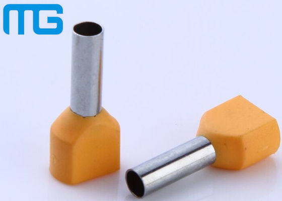 China TE6014 TE Crewel Pre - Insulated Wire Terminals Cord End Terminal Copper / PVC / Brass supplier