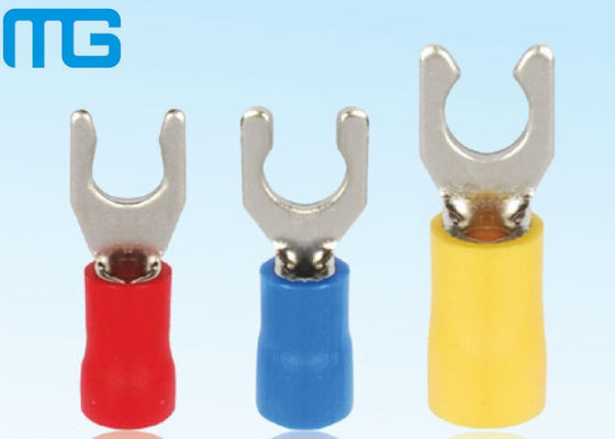China Pre - Insulating Locking Spade Insulated Wire Terminals LSV LSVL LSVS T23 - Copper With Tin Plated supplier