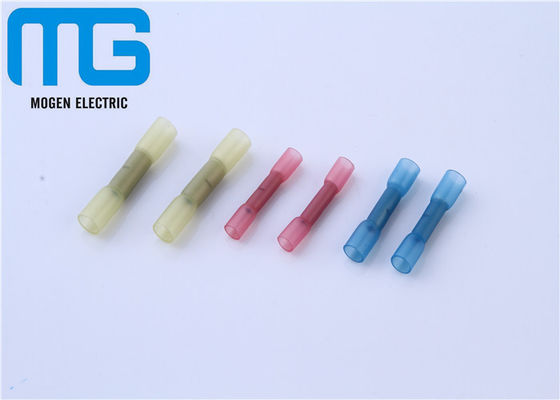 China BHT Copper Heat Shrink Connector Kit , PE Sleeve Waterproof Butt Insulated Wire Connectors supplier