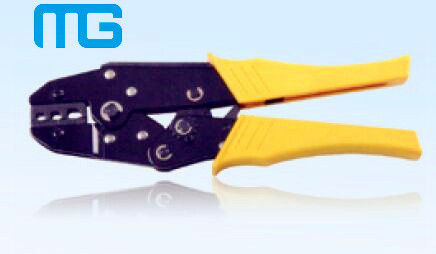 China Yellow Terminal Crimping Tool MG - 103 Carbon Steel Wire Terminal Crimping Pliers supplier