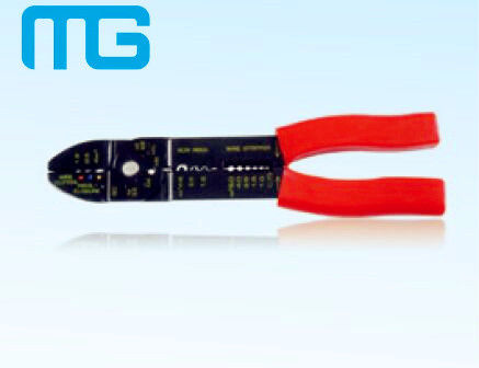 China Multifunctional Terminal Crimping Tool MG - 313 Capacity 0.5 - 6.0mm² With Red Sleeve supplier