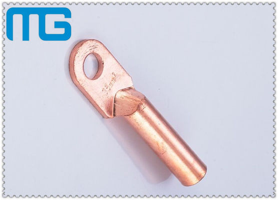 China 62mm Length Copper Cable Lugs Terminal Ends Connectors DT - 10 CE Approved supplier