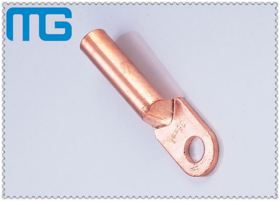 China Copper Cable Lugs Free Samples , DT Copper Wire Lugs 62mm - 260mm Length supplier