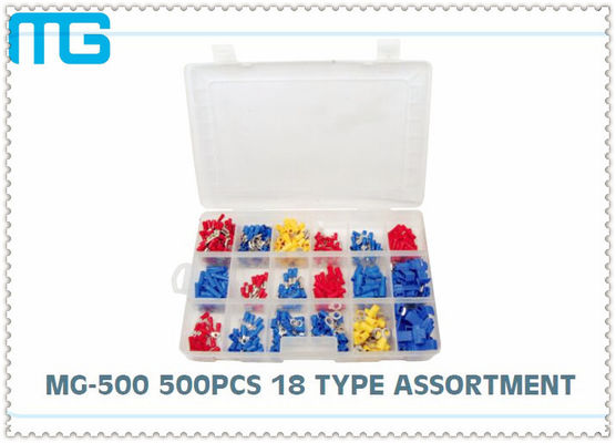 China MG - 500 500 pcs SV RV Terminal Assortment Kit 18 Types CE ROHS Approved supplier