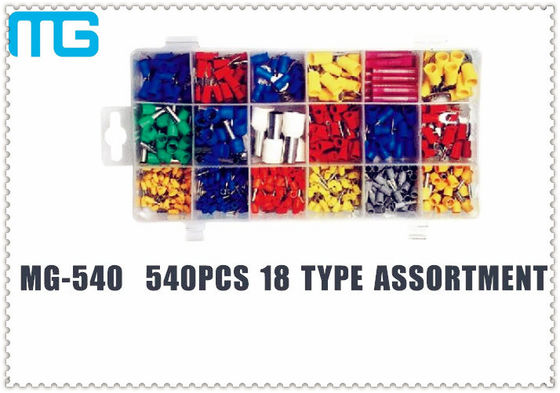 China TE E Colorful Terminal Assortment Kit MG-540 540 pcs Customized 18 Types supplier