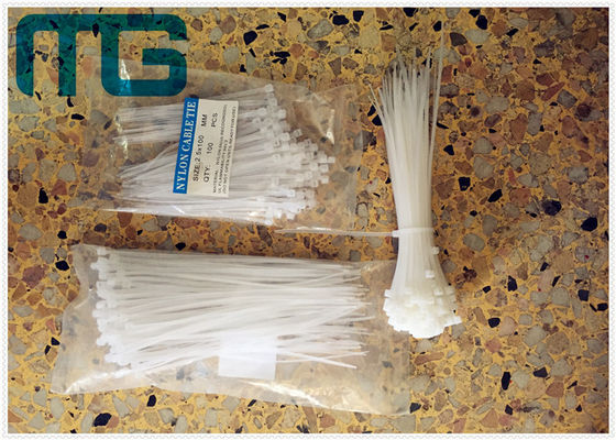 China Hook And Loop Nylon66  300*2.5 mm cable zip ties for wire fixinig Nylon Cable Ties supplier