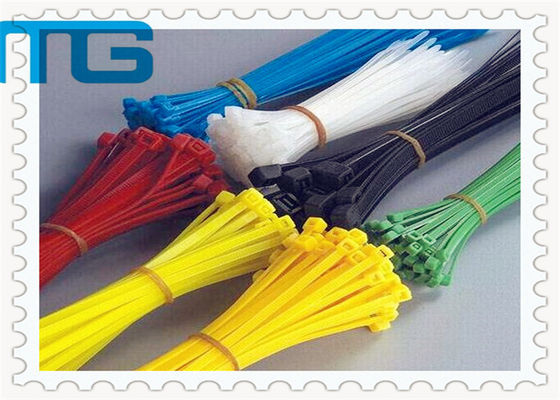 China Red color self -locking Nylon Cable Ties zip ties with diffrent length supplier