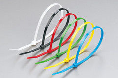 China 100PCS/Lot Self -locking colorful 100*2.5mm nylon6 cable zip ties with diffrent length ,CE ,UL94V-2 supplier