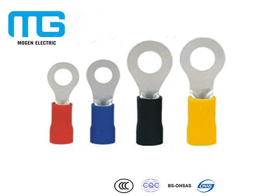 China 12 - 10 A.W.G.Copper Insulated Wire Terminals , insulated ring terminals supplier