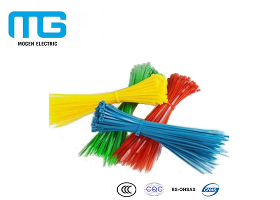 China Multi Color Reusable Cable Ties / Plastic Wire Ties With Erosion Control supplier