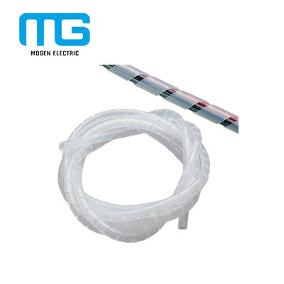 China Roll Flexible Nylon Spiral Wire Wrap Bands High Voltage 10 Meter Cable Accessories supplier