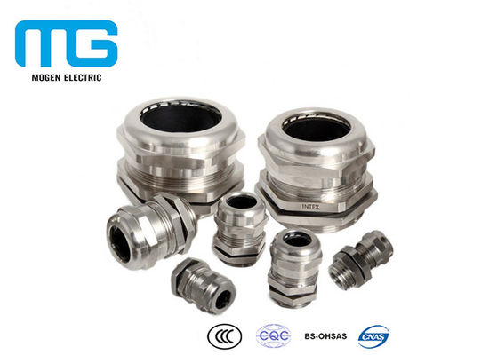 China IP68 Cable Accessories Electrical Nickel Plated Brass Metal Cable Gland supplier