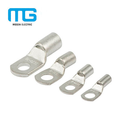 China Smooth Surface Battery Terminal Lugs Tinned Copper Connecting Terminal supplier