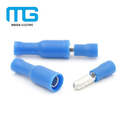 China Male / Female Insulated Bullet Wire Connectors With Brass Terminal Body supplier