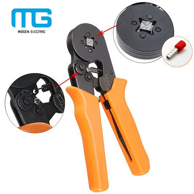China Insulated Cord End  Wire Crimping Pliers 0.25-6.0 Mm2 Capacity 180mm Length supplier