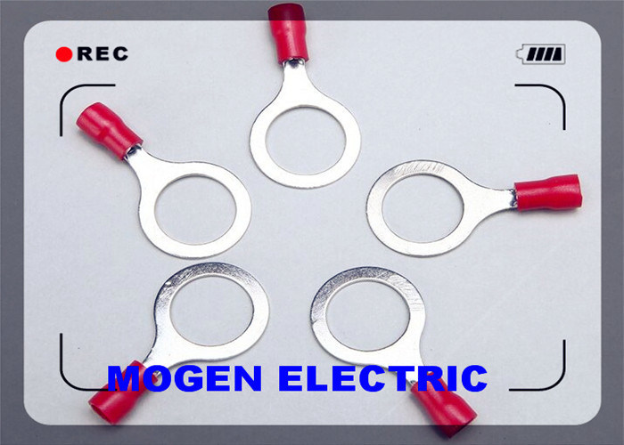 Round Crimp Insulated Wire Terminals RV5.56 Terminal Lugs Ring Type
