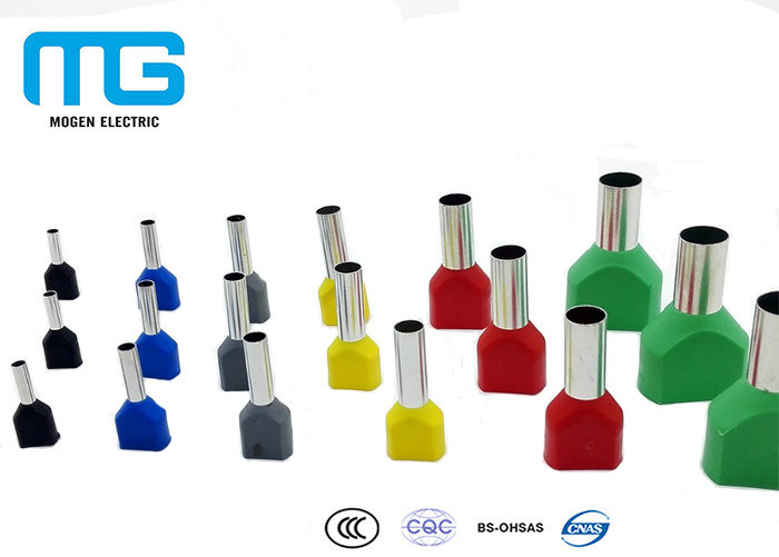 Europe Standard Insulated Wire Terminals Connectors , Insulated Cord End Terminal