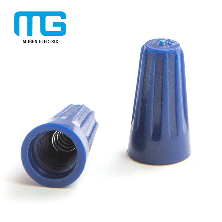 Steel Terminal Body Insulated Wire Connectors Plastic Wire Nuts Screw Type
