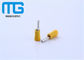 4 - 6mm Plating Quick Disconnect Insulated Wire Terminals , Yellow Insulated Pin Terminal supplier