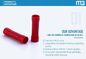 Copper PVC Insulated Heat Shrink Butt Connectors Red BV For Wire Connection supplier