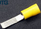 Insulated  blade cable Insulated Wire Terminals with PVC insulation , Tin-plated copper ,available in avarious colors supplier