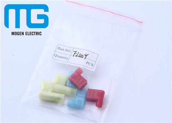 Fldny Nylon Insulated Flag Electrical Quick Disconnect Terminals With Tin Plated supplier