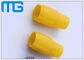 Insulated Wire End Caps tube l Cable Terminal Lug ,PVC Cable Sleev with avarious yellow supplier