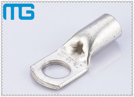 Round Hole Copper Cable Lugs Diameter 6 8 10mm Crimping Terminal Lugs supplier