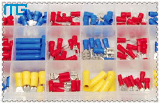 MG - 150 Customized Wire Terminal Assortment Kit 18 Types Terminals / Disconnects With PO Box supplier