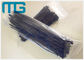 Nylon 66 Reusable Self Lock Nylon Cable Ties , UV Resistant Black Cable Ties supplier