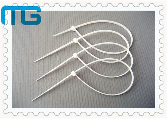 UV Resistant Locking Cable Ties Natural Nylon Cable Ties With Length Custom supplier