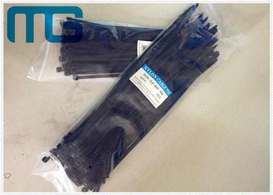 UV Resistant Locking Cable Ties Natural Nylon Cable Ties With Length Custom supplier