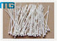 White Cable Ties Free Sample , Self Locking Nylon Cable Ties Wraps With Length Customized supplier