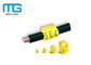 EC-1 Pvc Cable Marker Tube / Plastic Cable Labels / EC Type Cable Marker Cable Accessories supplier
