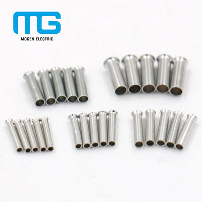 Non insulated  End Terminals Wire Copper Crimp Connector Pin Cord End Terminals supplier