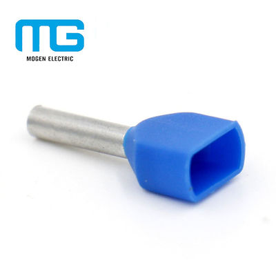 Blue Wire Copper Crimp Connectors Twin Insulated Ferrule Pin Cord End Terminal supplier