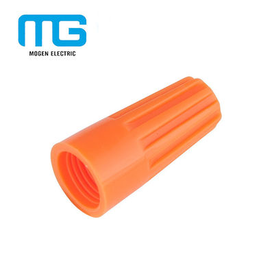 Copper Insulated Wire Connectors Twist On Wire Connectors Tough Flame Retardant supplier